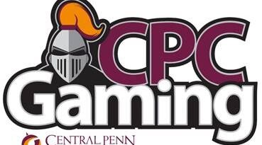 Logo made from CPC Gaming, with a knight's helmet with a gold plume