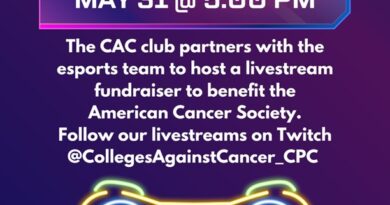 Poster for gamers vs. cancer esports fundraiser