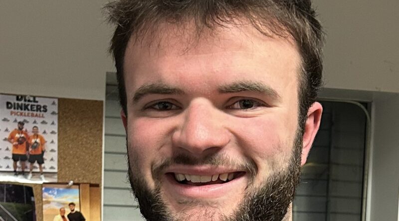 Closeup of Andrew Hunter